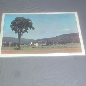 Vintage Landscape Art Print